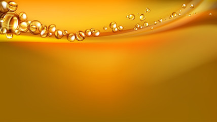 mixing water and oil, beautiful color abstract background.