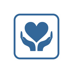 donate and  charity icon vector design symbol