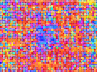 Fototapeta premium Abstract colorful graphic creative texture background for wallpaper design geometric stripes pattern fabric cloth backdrop lines square pixel mosaic decoration element