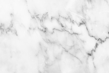 White marble texture background pattern with high resolution.