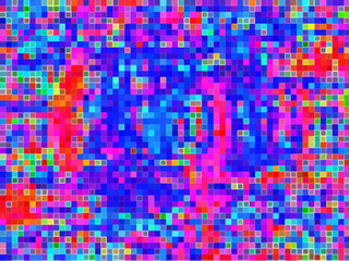 Abstract colorful graphic creative texture background for wallpaper design geometric stripes pattern fabric cloth backdrop lines square pixel mosaic decoration element