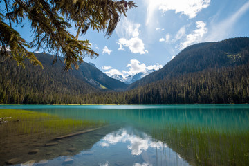 lake in mountains