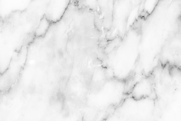 White marble texture background pattern with high resolution.
