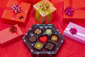 バレンタイン　プレゼントイメージ