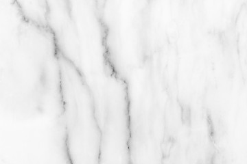 White marble texture background pattern with high resolution.