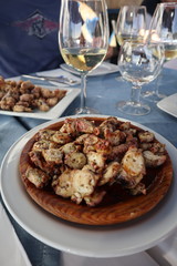 Octopus dish in Fuerteventura, Spain