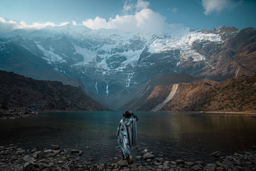 lake in mountains