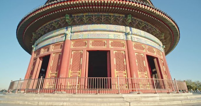 the hall of prayer for good harvest in the temple of heaven in Beijing. Traditional Culture of China.