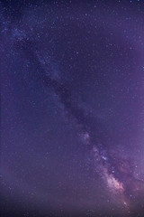 Milky Way starry night sky