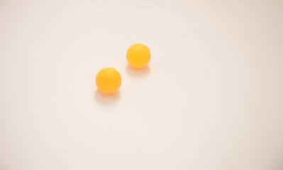 yellow eggs on white background