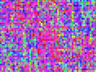 Fototapeta premium Abstract colorful graphic creative texture background for wallpaper design geometric stripes pattern fabric cloth backdrop lines square pixel mosaic decoration element