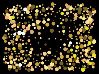 Colorful inspiring festive confetti.