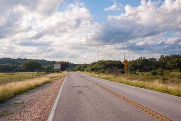 road in the countryside