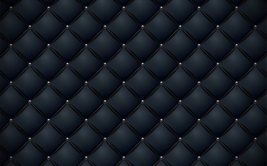 Vector abstract upholstery Navy blue leather texture sofa background