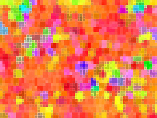 Abstract colorful graphic creative texture background for wallpaper design geometric stripes pattern fabric cloth backdrop lines square pixel mosaic decoration element