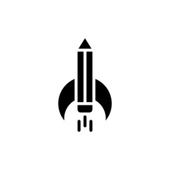 Fototapeta premium Startup Vector Icon