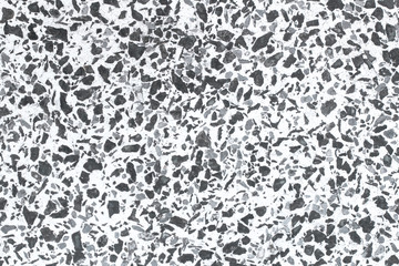 Old terrazzo floor texture , black ,gray or white background