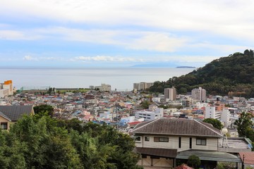 湯河原の街並み（神奈川県湯河原町）