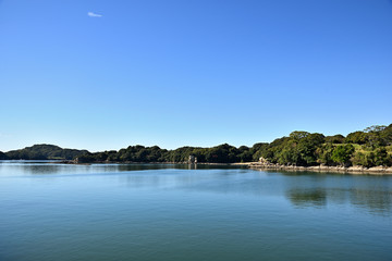 九十九島の遊覧船で島巡り