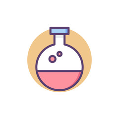 Test Tubes Vector Icon