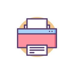 Printer Vector Icon