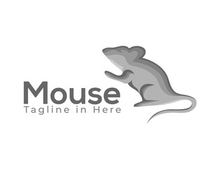 Beautiful stand mouse logo design inspiration
