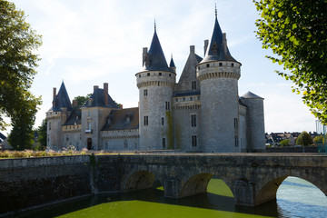 Fototapeta na wymiar Chateau de Sully-sur-Loire, France