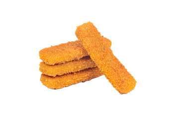 Fish sticks isolated