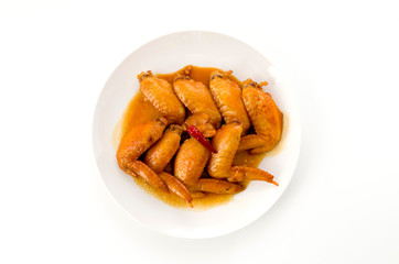 手羽先の甘辛照り焼き