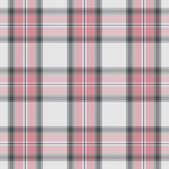 Tartan pink seamless pattern.