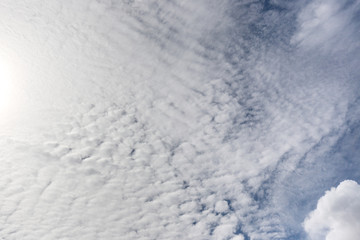 Obraz premium Blue sky clouds..