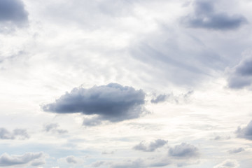 Obraz premium clouds on the blue sky