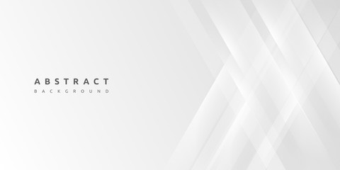 Abstract minimal white background and geometric clean business banner wallpaper