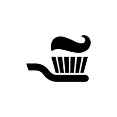 Oral Care Vector Glyph Icon