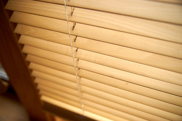 木製ブラインド・上から