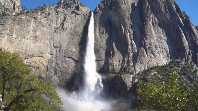 Upper Yosemite Falls, the grandeur and beauty of this iconic symbol of Yosemite National Park