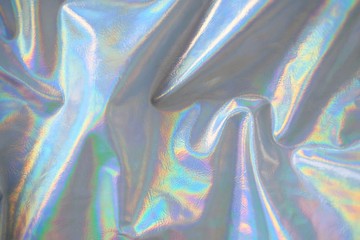 trendy holographic background. metallic iridescent background.pastel colored  holographic texture...