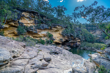 Obraz premium cliffs above a billabong