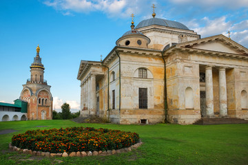 Cathedral of Boris and Gleb in Novotorzhsky Borisoglebsky Monastery. Torzhok, Tver Oblast