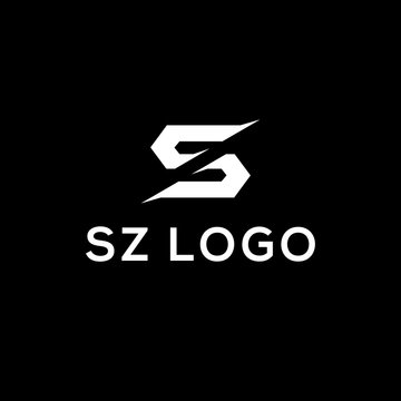 S and Z initial letter logo designs, SZ logo inspirations