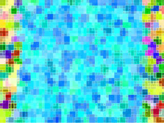 Abstract colorful graphic creative texture background for wallpaper design geometric stripes pattern fabric cloth backdrop lines square pixel mosaic decoration element