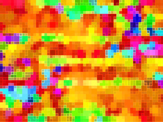 Abstract colorful graphic creative texture background for wallpaper design geometric stripes pattern fabric cloth backdrop lines square pixel mosaic decoration element