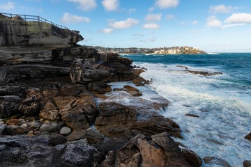 Fototapeta na wymiar Bondi beach in Sydney,Australia.