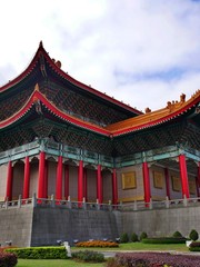 Obraz premium Memorial hall chiang kai-shek, Taipei, Taiwan