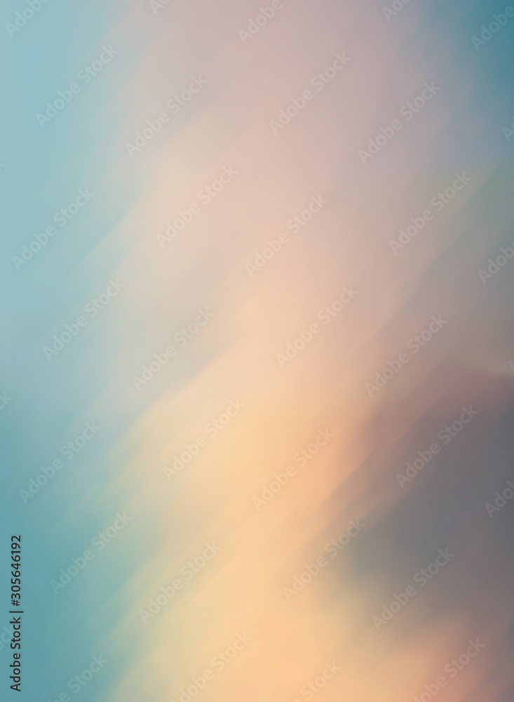 Canvas Prints digital soft blurred background