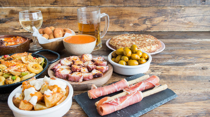 Typical spanish food