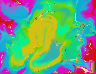 Marble gold vector background