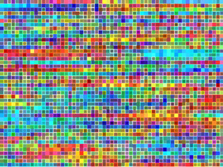 Abstract colorful graphic creative texture background for wallpaper design geometric stripes pattern fabric cloth backdrop lines pixel square mosaic decorative element