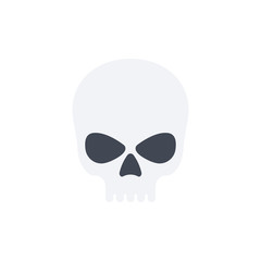 Skull Vector Flat Icon