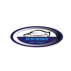 Obraz premium Car automotive logo vector